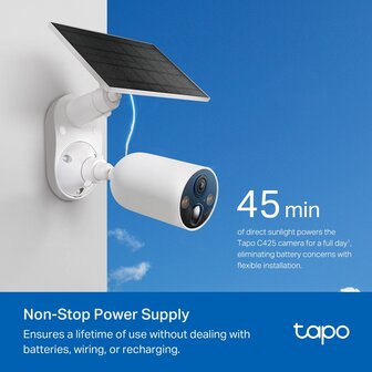 TP-Link TAPO C425 Kit Camera&acute;+ Solarpanel