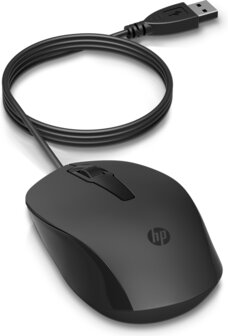 HP 150 Optical USB Zwart Retail