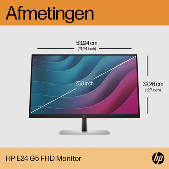 24&quot; HP E24 G5 FHD/DP/HDMI/4xUSB/Pivot/IPS