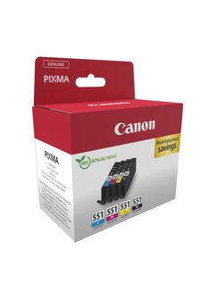 Canon (E) CLI-551 Multipack 28,0ml (Origineel)