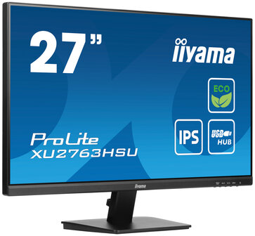 27&quot; Iiyama ProLite XU2763HSU-B1 FHD/DP/HDMI/IPS