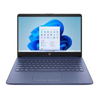 HP 14,0&quot; Cel/4GB/64GBeMMC/HD/W11 Blauw RENEW