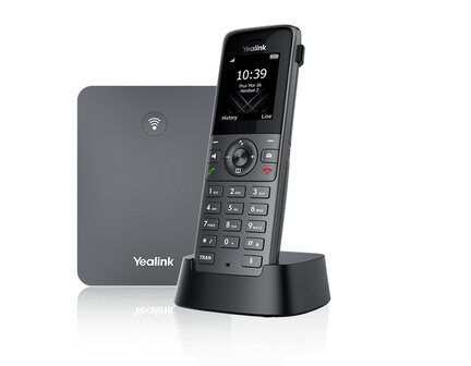 Yealink W73P DECT-Handset/Basisstation, PoE, Grijs