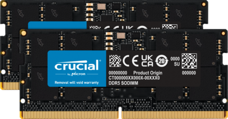 SODIMM 96GB DDR5/5600 CL46 (2x 48GB) Crucial