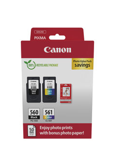 Canon (U) PG-560/CL-561 Valuepack 15,8ml (Origineel)