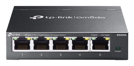 TP-Link - 5Port Managed 10/100/1000Mbps