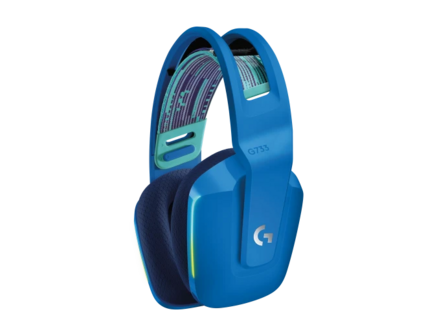 Logitech G Headset G733 Lightspeed Wireless Gaming Blauw