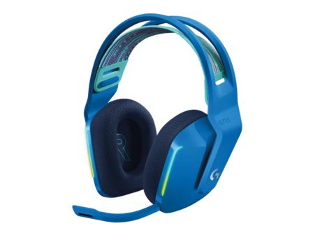 Logitech G Headset G733 Lightspeed Wireless Gaming Blauw