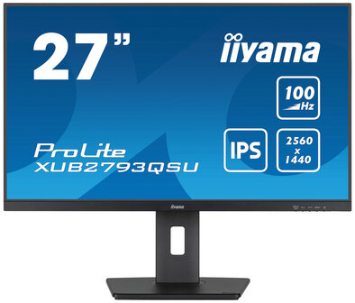 27&quot; Iiyama ProLite XUB2793QSU-B7 WQHD/DP/HDMI/IPS