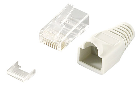 Patchst.RJ45 Cat6 Unshielded 10st LogiLink Trek Gr