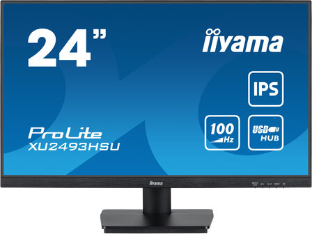 24&quot; Iiyama ProLite XUB2463HSU-B1 FHD/DP/HDMI/IPS