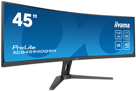 45&quot; Iiyama ProLite XCB4594DQSN-B1 Curved/DQHD/DP/2xHDMI