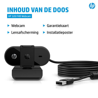 HP WebCam 320 FHD Retail