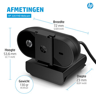 HP WebCam 320 FHD Retail