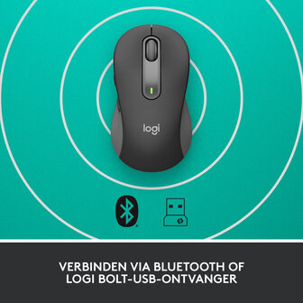 Logitech M650 Signature Optical USB Grijs Retail