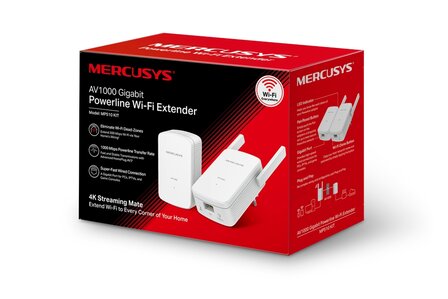 MERCUSYS Powerline MP510 KIT N300 Gigabit set van 2