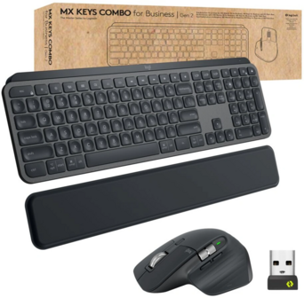 DT Logitech MX Keys for Business Gen2 Graphite