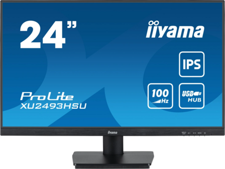 24&quot; Iiyama ProLite XU2493HSU-B6 FHD/DP/HDMI/IPS