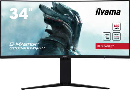 34&quot; Iiyama G-Master GCB3480WQSU-B1 Curved/UWQHD/180Hz/VA