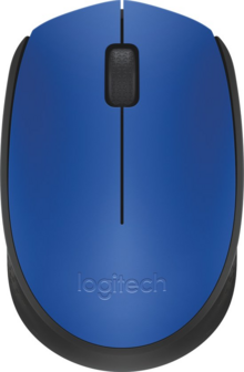 Logitech M171 Optical USB Blauw-Zwart Retail Wireless