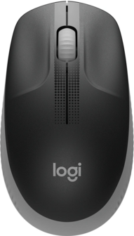 Logitech M190 Optical USB Zwart-Zilver Retail Wireless