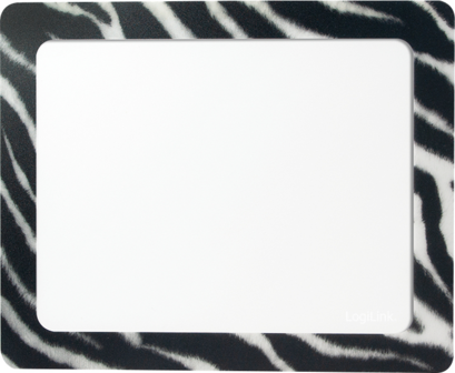 Mousepad LogiLink zebra design fotolijstje 230x190