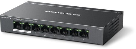 MERCUSYS 8Port 1Gbps (7xPoE+) MS108GP