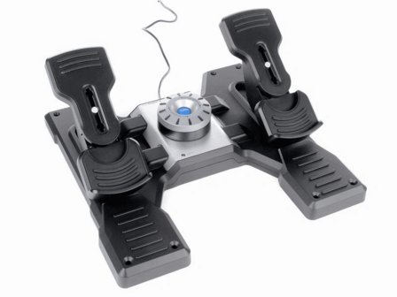 Logitech G Gamepad Saitek Pro Flight Rudder Pedals USB