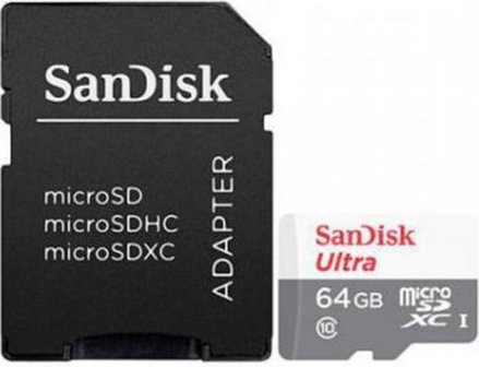 SDXC Card Micro 64GB Sandisk UHS-I U1 Ultra