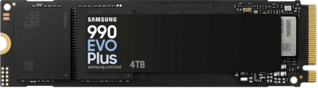 4TB M.2 PCIe NVMe2.0 Samsung 990 EVO Plus TLC/7250/6300