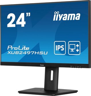 24&quot; Iiyama ProLite XUB2497HSU-B2 FHD/DP/HDMI/2xUSB/IPS