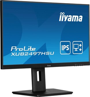 24&quot; Iiyama ProLite XUB2497HSU-B2 FHD/DP/HDMI/2xUSB/IPS