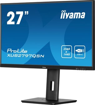 27&quot; Iiyama ProLite XUB2797QSN-B2 UHD/DP/HDMI/USB-C/IPS