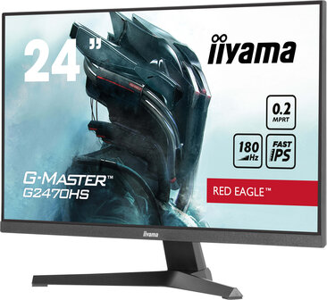 24&quot; Iiyama G-Master G2470HS-B1 FHD/DP/HDMI/180Hz/F.IPS