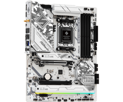 ASRock AM5 B650 Steel Legend WiFi - D5/3xM.2/DP/HDMI/ATX