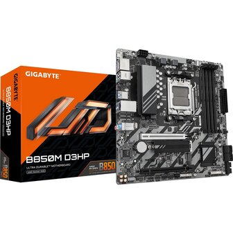 Gigabyte AM5 B850M D3HP - DDR5/2xM.2/2xDP/HDMI/&micro;ATX