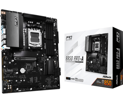 ASRock AM5 B850 Pro-A - DDR5/4xM.2/HDMI/USB-C/ATX