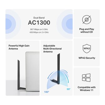 MERCUSYS WL AC1300 High Gain - MA30H