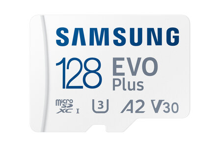 SDXC Card Micro 128GB Samsung UHS-I U3 EVO Plus