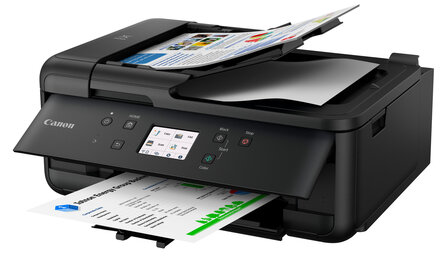 Canon PIXMA TR7650 AIO / WLAN / FAX / Zwart