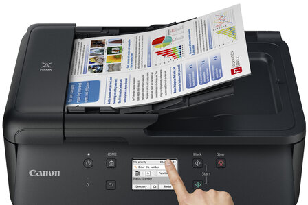 Canon PIXMA TR7650 AIO / WLAN / FAX / Zwart