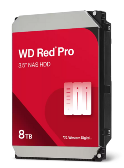 8,0TB WD Red Plus 256MB/7200rpm Factory Recertified