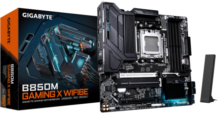 Gigabyte AM5 B850M GAMING X WIFI6E - DDR5/2xM.2/2xDP/HDMI