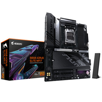 Gigabyte AM5 B850 AORUS ELITE WIFI7 - DDR5/3xM.2/DP