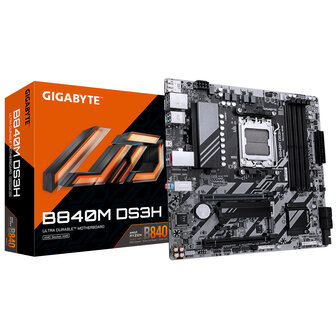 Gigabyte AM5 B840M DS3H - DDR5/2xM.2/2xDP/HDMI/&micro;ATX