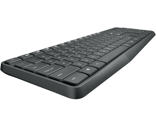 BE DT Logitech MK235 Zwart Wireless (Belgische layout)