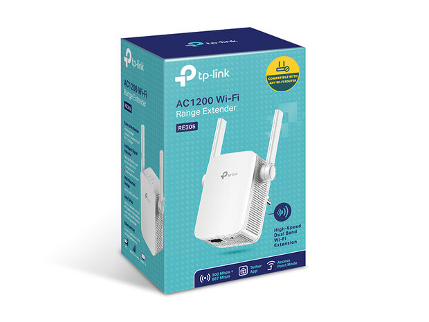 Extender TP-Link 1200Mbps RE305 Dual Band.