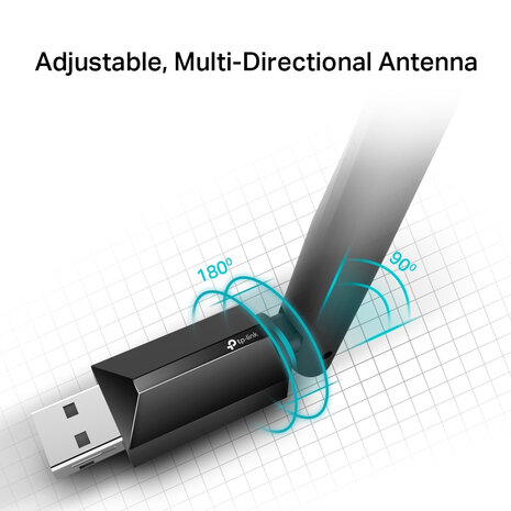 TP-Link WL 600 USB Dual Band Archer T2U Plus AC600.