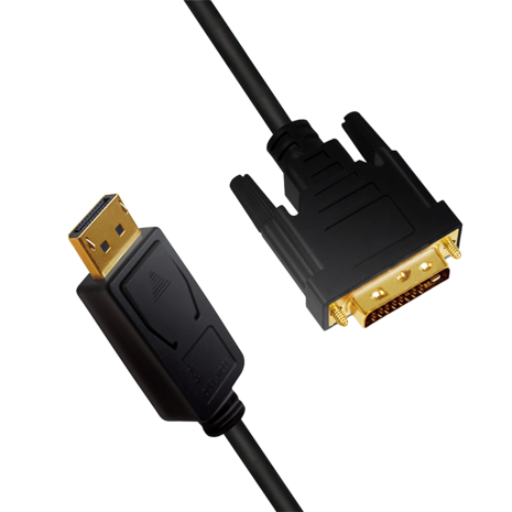 DisplayPort 1.2 --> DVI-D 5.00m LogiLink