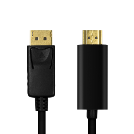 DisplayPort 1.2 --> HDMI 5.00m 4K/30Hz LogiLink